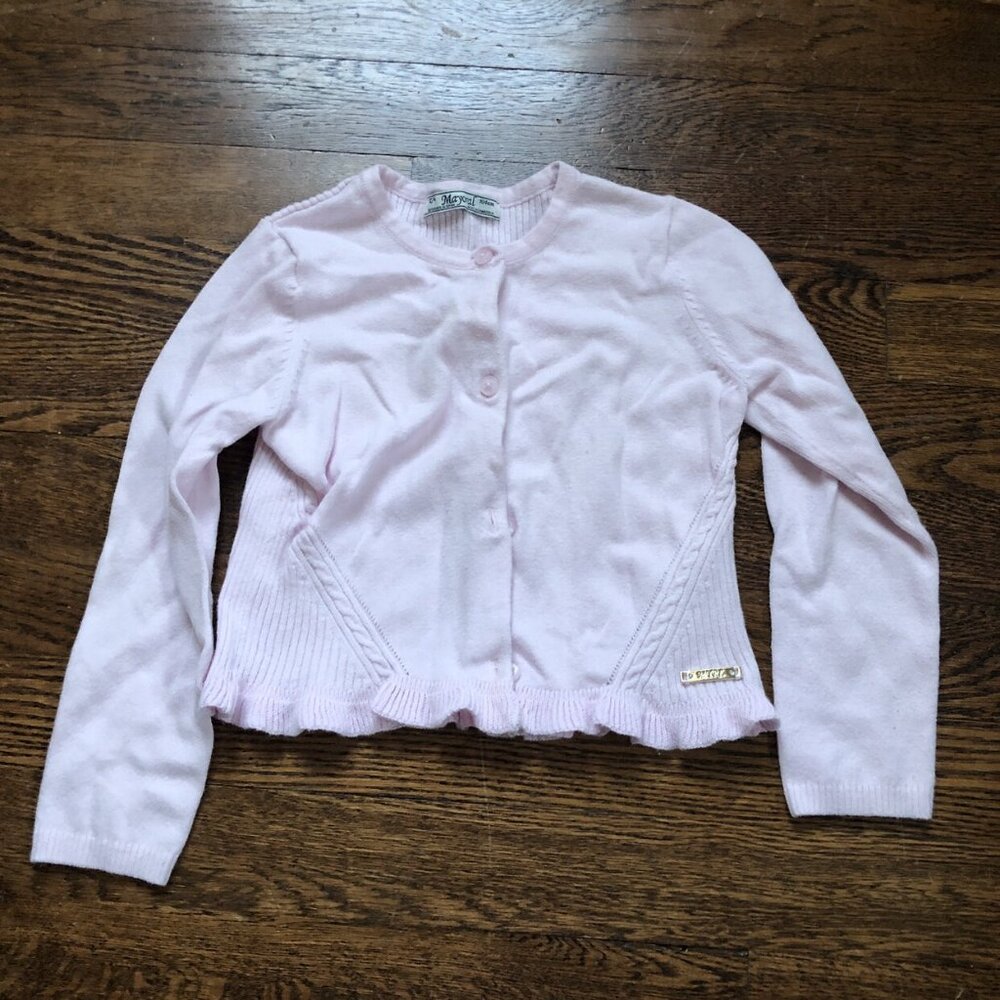 Mayoral Light Pink Button Cardigan
